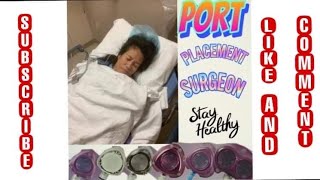 Chemo Port Placement How To Sleep On the First Night [upl. by Nitsirc906]