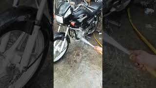 automobile splendor hero modified bike washing machine YouTube shorts trending viral video [upl. by Hamil]