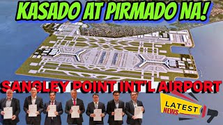 SANGLEY POINT INTERNATIONAL AIRPORT UPDATE 2023 [upl. by Siramaj710]