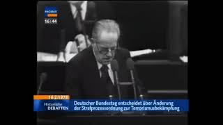 Herbert Wehner im Bundestag  Best of [upl. by Einahpet911]