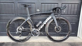 2021 CERVELO S5 54 SRAM RED AXS ENVE 56 [upl. by Nniuqal54]