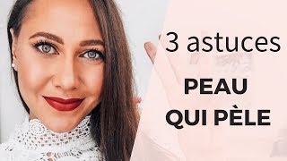 Peau qui pèle visage  3 solutions simples et efficaces pour arrêter de peler [upl. by Don]