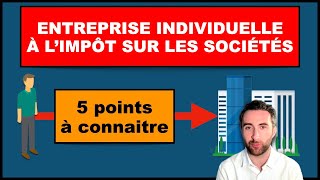 Entreprise individuelle à lIS impôt sur les sociétés [upl. by Cirri]