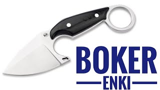 Boker Enki FixedBlade Knife [upl. by Ileak233]