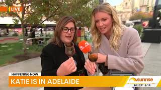 Seppeltsfield Tasting Australia Presented by RAA Travel 2024 on Sunrise Channel 7 [upl. by Ahslek]