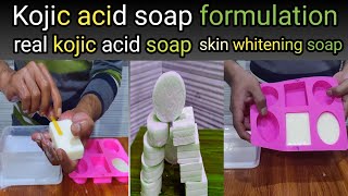 Kojic acid soap formulation  real kojic acid soap  kojic acid soap [upl. by Norrehc]