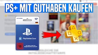 PS Plus mit PSN GUTHABEN  OHNE Zahlungsmethode kaufen  Geht das [upl. by Catarina]