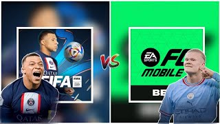 FIFA MOBILE 23 Vs EA SPORTS FC MOBILE COMPARISON GRAPHICS ANIMATION CELEBRATIONS [upl. by Arracot142]