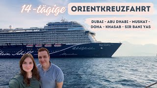 Große OrientKreuzfahrt mit Mein Schiff 2 [upl. by Daahsar]