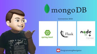 MONGODB DATABASE CONNECTIONS WITH FLASKEXPRESS JS  SPRING BOOT [upl. by Elenahc]