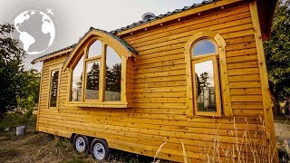 The Most SPACIOUS TINY HOUSE You Will Ever See [upl. by Trenna]