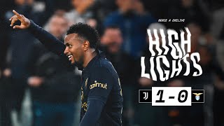 HIGHLIGHTS SERIE A  Juventus 10 Lazio  A LastGasp Victory Juventus Seal the Win [upl. by Reld]