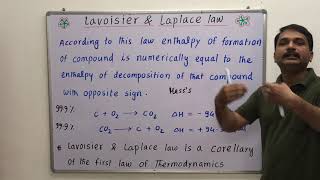 Lavoisier and Laplace law of thermodynamics [upl. by Akeylah593]