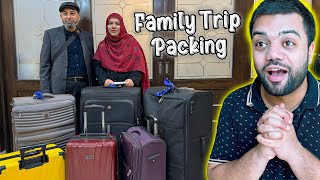 Family Trip Ki Packing Ho Gai 😍  Chota Bhai Emotional Ho Geya 😭💔 [upl. by Lenard]