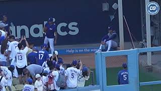 Dodgers pregame Shohei Ohtani throws second bullpen session at Dodger Stadium [upl. by Mokas]