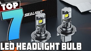 Top 7 Best LED Headlight Bulbs for Maximum Brightness [upl. by Enicnarf]