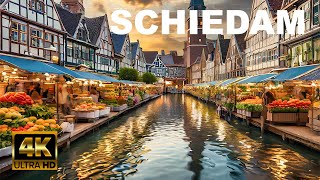 Schiedam Centrum Markt like Never Before 4K HDR Walk Tour [upl. by Eahsal]