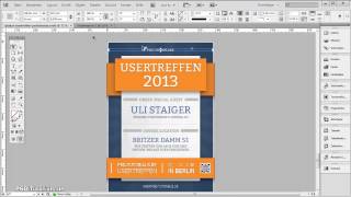 InDesign Tutorial Illustratives Plakat erstellen  Strahleneffekt  Sunbeam  Teil 01 [upl. by Johnsten291]