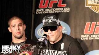 UFC 121 Post Fight Press Conference Highlights [upl. by Dulsea]