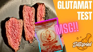 Ich habe GLUTAMAT MSG pur getestet  Steak mit Geschmacksverstärker [upl. by Naeruat]