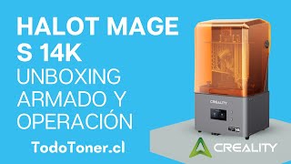 CREALITY HALOT MAGE S 14K  Unboxing y Tutorial de Armado 🛠 En Español [upl. by Jahdai]