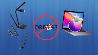 ¿Adaptadores Wifi USB sin Drivers para MAC OS Actuales ¡SOLUCIONADO [upl. by Katlaps]