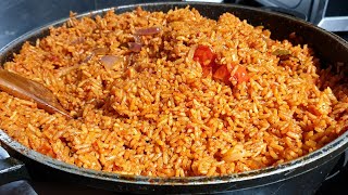 PERFECT NIGERIAN PARTY JOLLOF RICE  SMOKY PARTY JOLLOF  SISI JEMIMAH [upl. by Darsie]