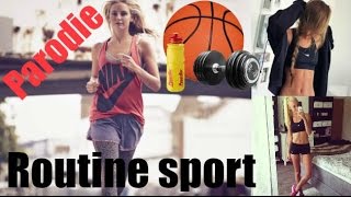 JUSTE ZOE  PARODIE  LE SPORT [upl. by Talia230]