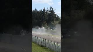 Big CRASH  Spa WEC Race crash spa wec hypercar bmw [upl. by Elokyn]