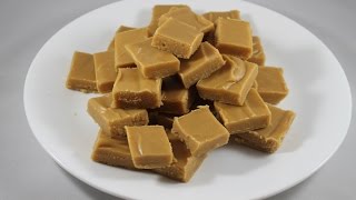 Peanut Butter Fudge No Bake [upl. by Lynea]