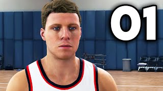 NBA 2K22 My Player Career  Part 1  The Beginning [upl. by Hanad]