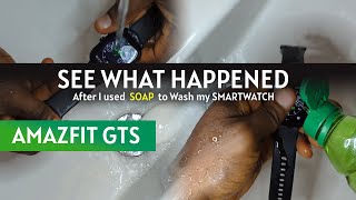 SEE what will happen if you use SOAP to wash your SMART WATCH [upl. by Nailil]