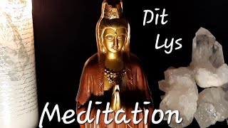 Guidet Meditation✨ Dit Lys [upl. by Verbenia]