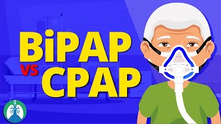 BiPAP vs CPAP Made Easy  Noninvasive Positive Pressure Ventilation NPPV [upl. by Ahsaercal]