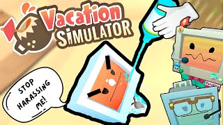 Vacation Simulator Part 1 Beach Day [upl. by Llevad]