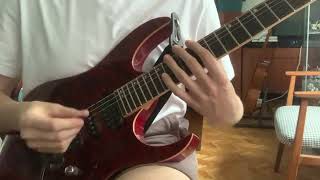 Novelists FR  Lost cause  guitar solo cover [upl. by Nahgaem]