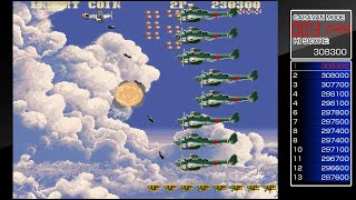 USAAF ムスタング キャラバン 308400pts アケアカ PS4 [upl. by Vaules]