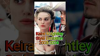 Keira Knightley Style Evolution 2003  2024 shortsfeed keiraknightley foryou shorts [upl. by Initsed]