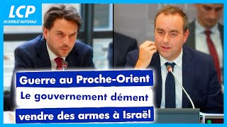 Guerre au ProcheOrient  le ministre des Armées dément la vente darmes françaises à Israël [upl. by Alda]