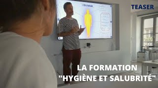 Formation quotHygiène et Salubritéquot Teaser  Corpstech Formation [upl. by Ayotyal]