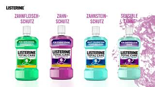 LISTERINE TOTAL CARE – So wirkt die Mundspülung mit ätherischen Ölen [upl. by Imerej442]