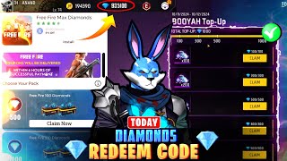 Today Redeem code 🔥  Free fire Diamond hack 2024 tamil  Unlimited Diamonds ✅  Free Diamonds [upl. by Calley771]