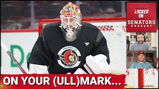 Linus Ullmark To Make Ottawa Senators Debut vs Buffalo Sabres  Organizational Value Rankings 1916 [upl. by Sosanna]