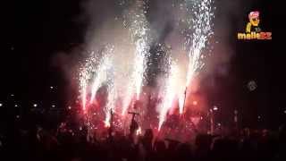 Correfoc Dimonis 2015 Palma de Mallorca [upl. by Prudie]