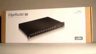 EdgeRouter Pro Unboxing and Demo [upl. by Ybsorc]