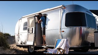 First Look 2020 Airstream Caravel 20FB Front Bed Walk Through Video [upl. by Adiazteb]