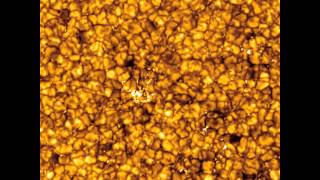 Mesmerizing timelapse video of Solar Granules oozing over an hour [upl. by Tut]