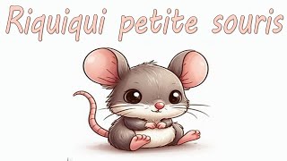 Riquiqui petite souris  Comptine animaux  Albanese Virginie [upl. by Etnaihc]