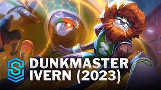 Dunkmaster Ivern 2023 Skin Spotlight  League of Legends [upl. by Coral]