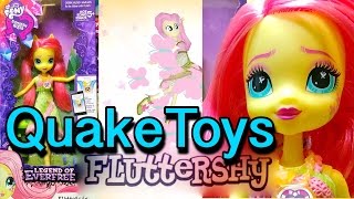 New My Little Pony Equestria Girls Legend of Everfree Fluttershy Boho MLP Zapcode QuakeToys [upl. by Sara-Ann]